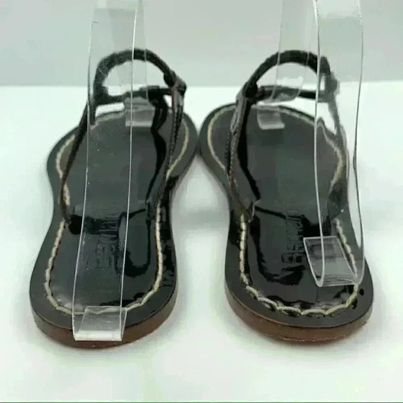 Bernardo sandal 8 brown holographic patent leather - Picture 3 of 11